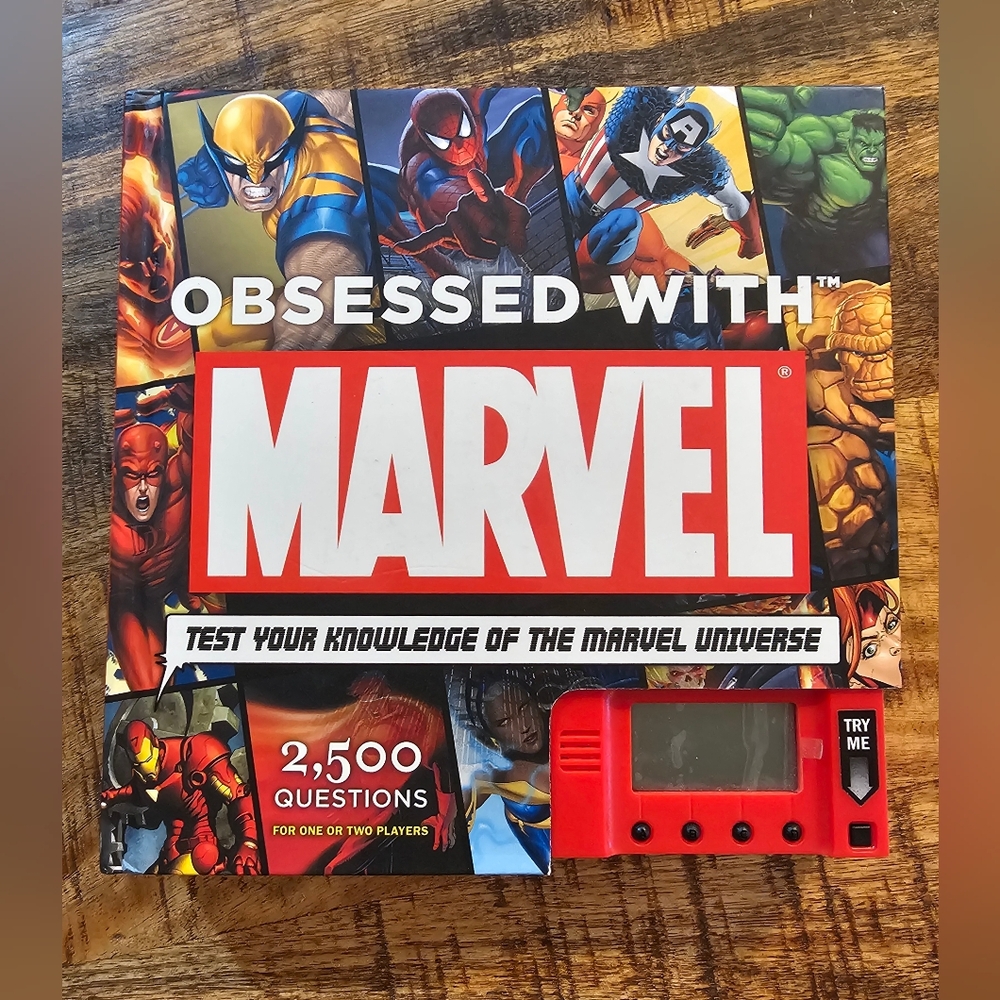 Obsessed With Marvel Peter Sanderson Test Your Knowledge of Marvel Universe